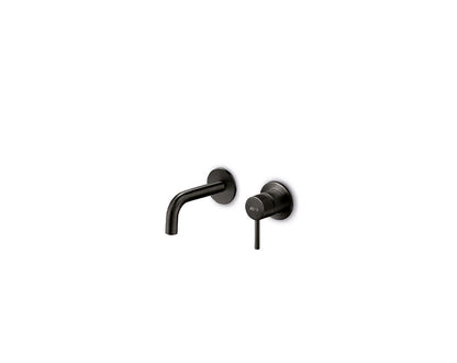 JEE-O slimline wand wastafelkraan 90 Structuur zwart 800-1513