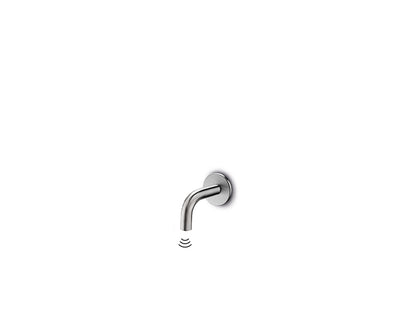 JEE-O slimline wand sensor kraan kort Geborsteld 800-1540