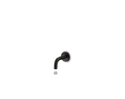 JEE-O slimline wand sensor kraan kort Structuur zwart 800-1543