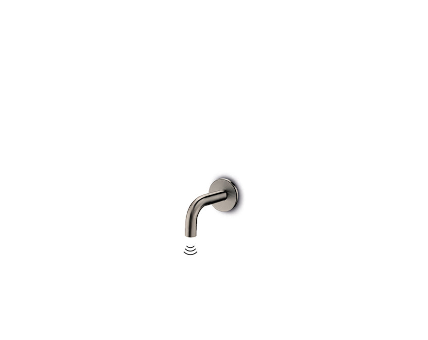 JEE-O slimline wand sensor kraan kort Dark steel 800-1549