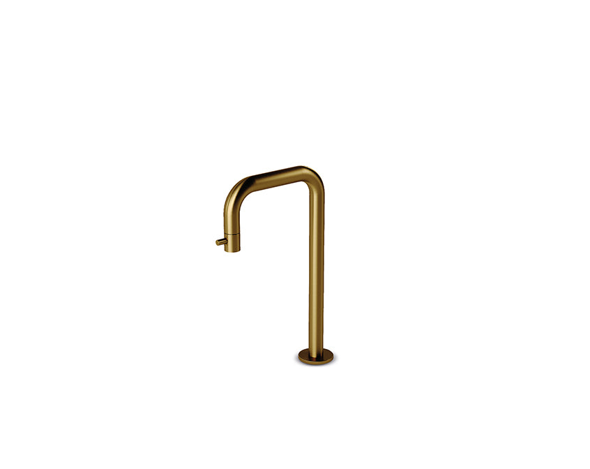 JEE-O slimline opbouw fonteinkraan Mat goud 800-1725