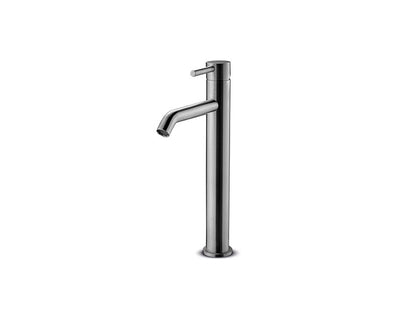JEE-O slimline wastafelkraan hoog Geborsteld 800-1750