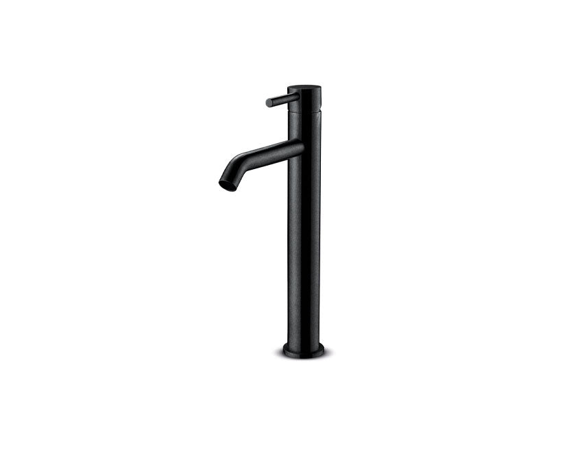 JEE-O slimline wastafelkraan hoog Structuur zwart 800-1753