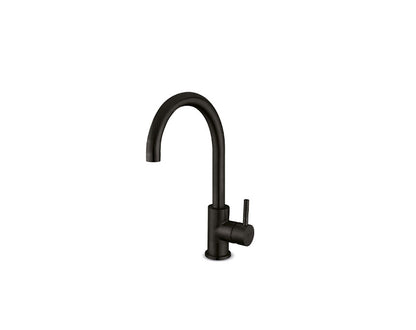 JEE-O slimline wastafelkraan Structuur zwart 800-1783