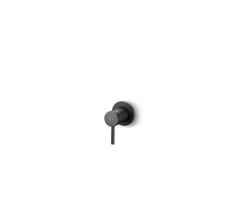 JEE-O slimline wand mengkraan 01 klein Structuur zwart 800-2403