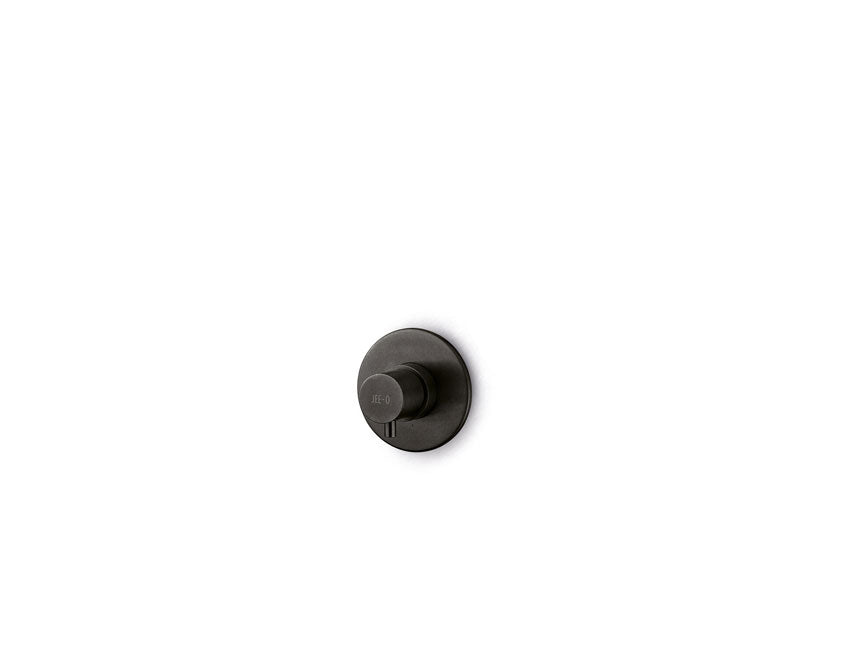 JEE-O slimline stopkraan Structuur zwart 800-2703
