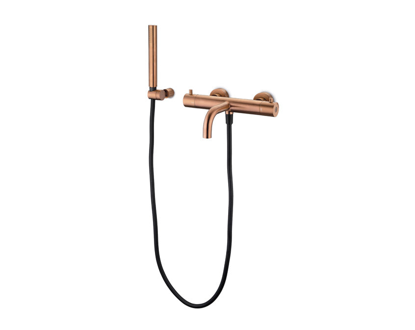 JEE-O slimline wand badvuller thermostaat Brons 800-3304