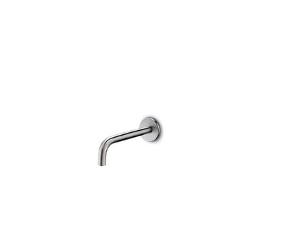 JEE-O slimline wand uitloop 90° lang Geborsteld 800-3810
