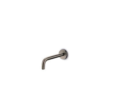 JEE-O slimline wand uitloop 90° lang Dark steel 800-3819