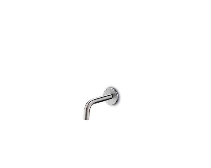 JEE-O slimline wand uitloop 90° Geborsteld 800-3820