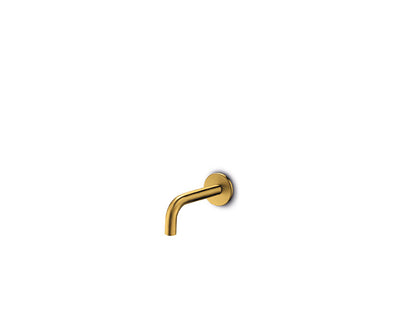 JEE-O slimline wand uitloop 90° Mat goud 800-3825