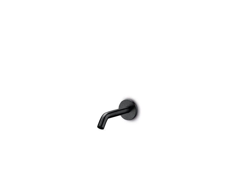 JEE-O slimline wand uitloop Structuur zwart 800-3923