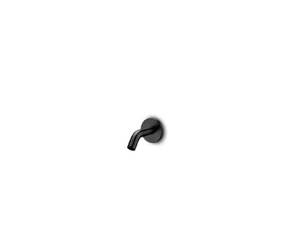 JEE-O slimline wand uitloop kort Structuur zwart 800-3933