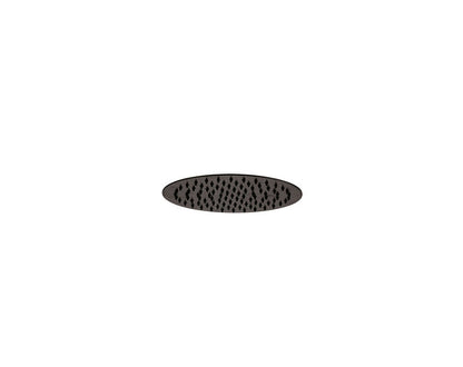 JEE-O slimline douchekop klein Structuur zwart 800-6123
