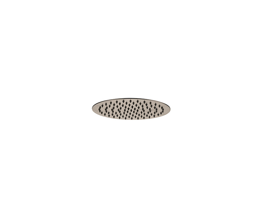 JEE-O slimline douchekop klein Dark steel 800-6129