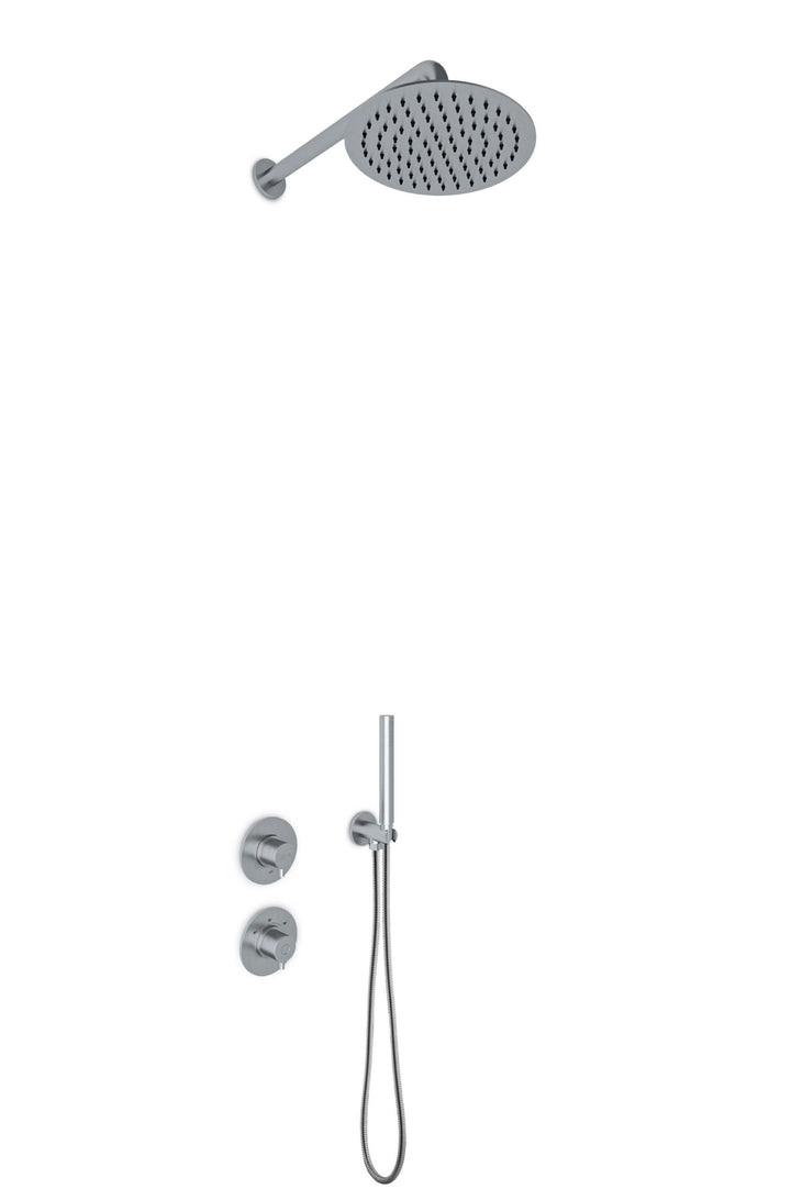 JEE-O slimline douche combinatie 01 Geborsteld 800-6420