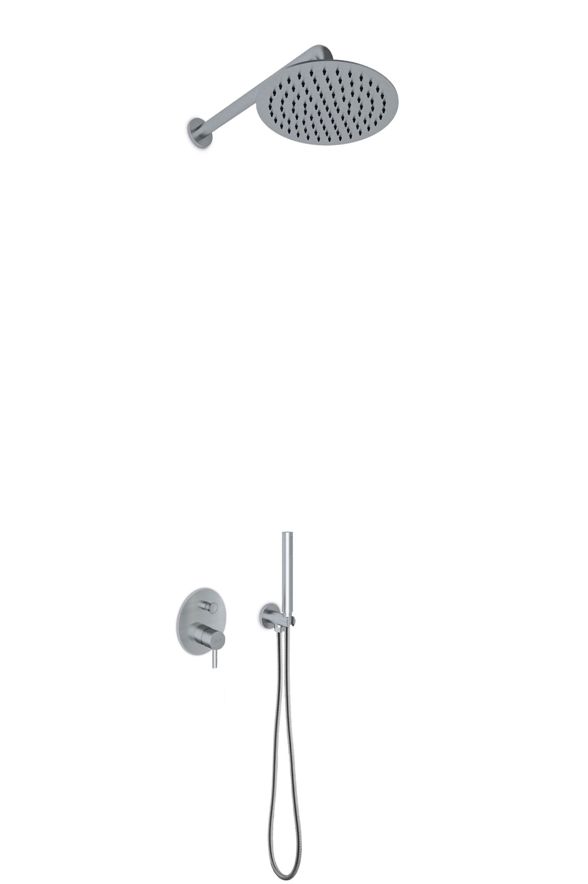 JEE-O slimline douche combinatie 03 Geborsteld 800-6440