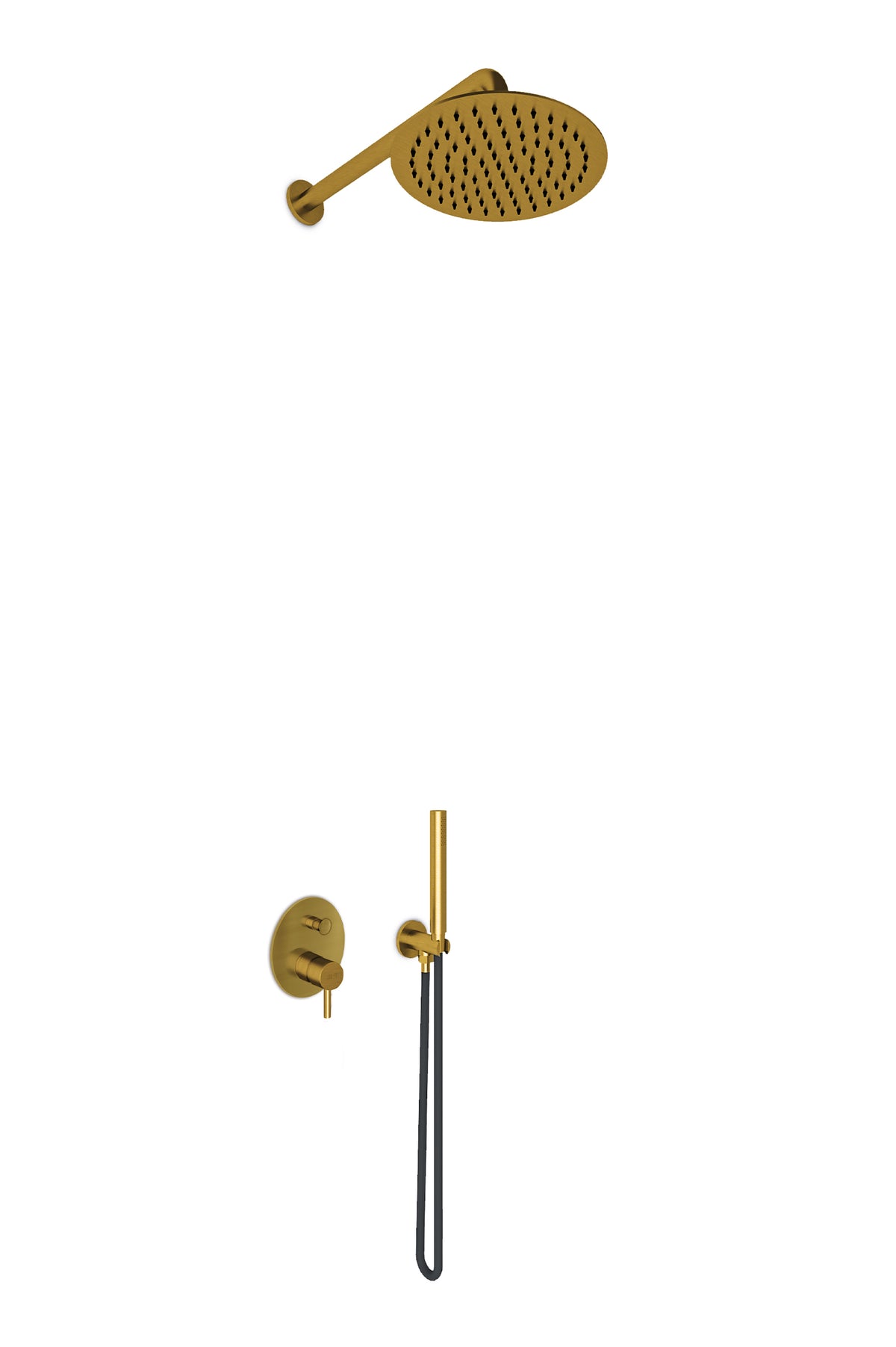 JEE-O slimline douche combinatie 03 Mat goud 800-6444