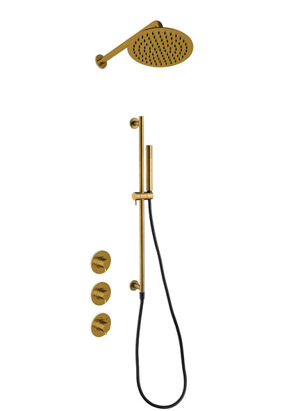 JEE-O slimline douche combinatie 05 Mat goud 800-6465