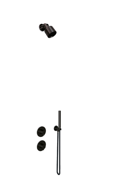 JEE-O slimline douche combinatie 06 Structuur zwart 800-6483