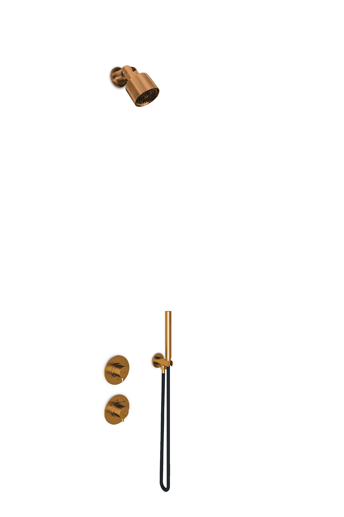 JEE-O slimline douche combinatie 06 Brons 800-6484