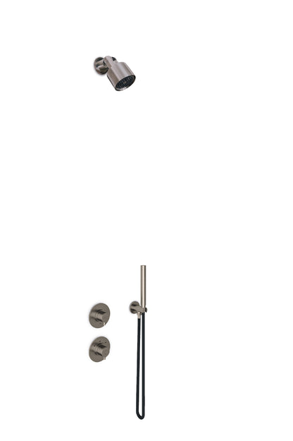 JEE-O slimline douche combinatie 06 Dark steel 800-6489