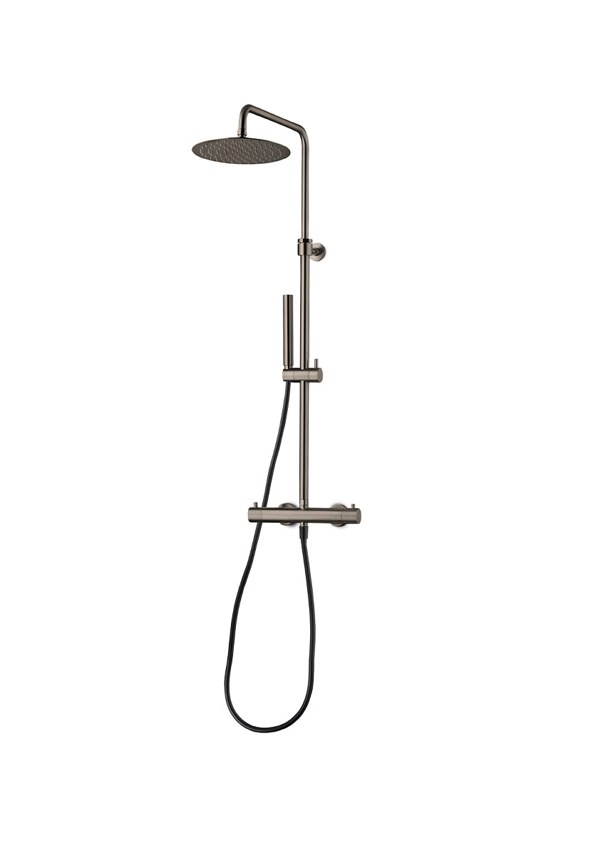 JEE-O slimline douche set Dark steel 800-6619