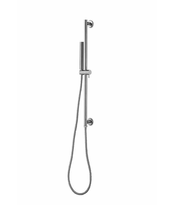 JEE-O slimline wand handdouche met glijstang Geborsteld 800-6920