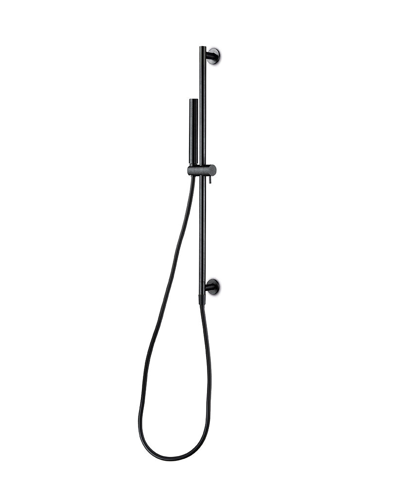JEE-O slimline wand handdouche met glijstang Structuur zwart 800-6923