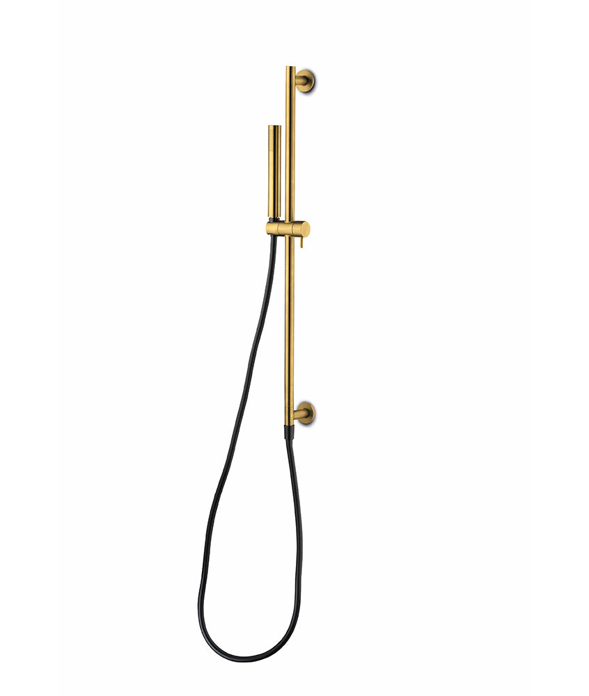 JEE-O slimline wand handdouche met glijstang Mat goud 800-6925