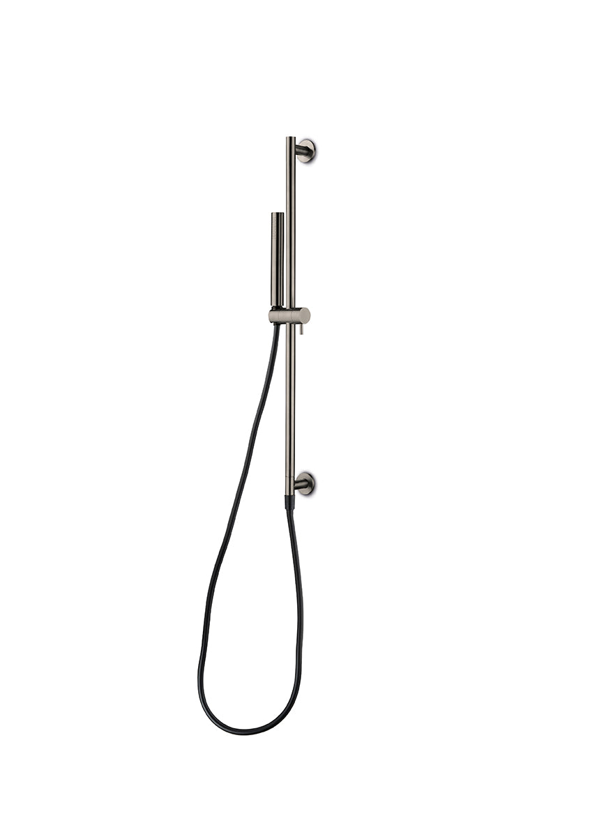 JEE-O slimline wand handdouche met glijstang Dark steel 800-6929