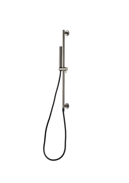 JEE-O slimline wand handdouche met glijstang Dark steel 800-6929