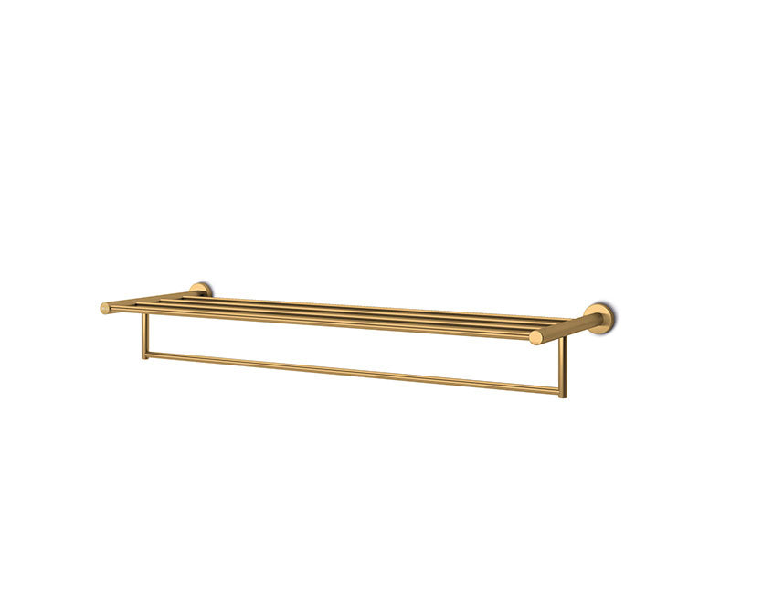JEE-O slimline handdoekrek Mat goud 801-0075