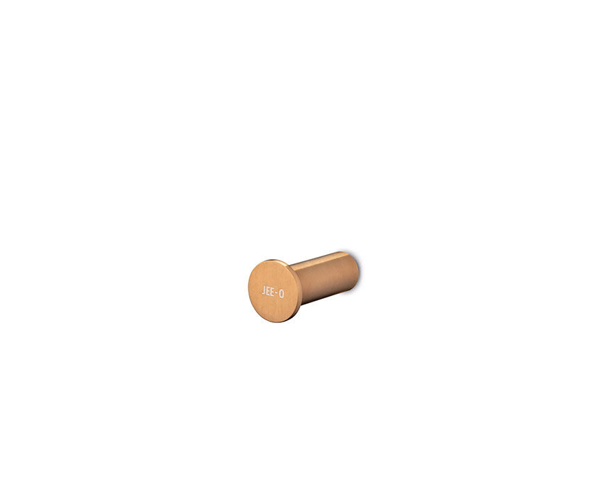JEE-O slimline ophanghaakje Brons 801-0104