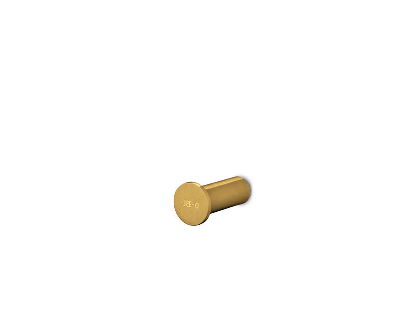 JEE-O slimline ophanghaakje Mat goud 801-0105