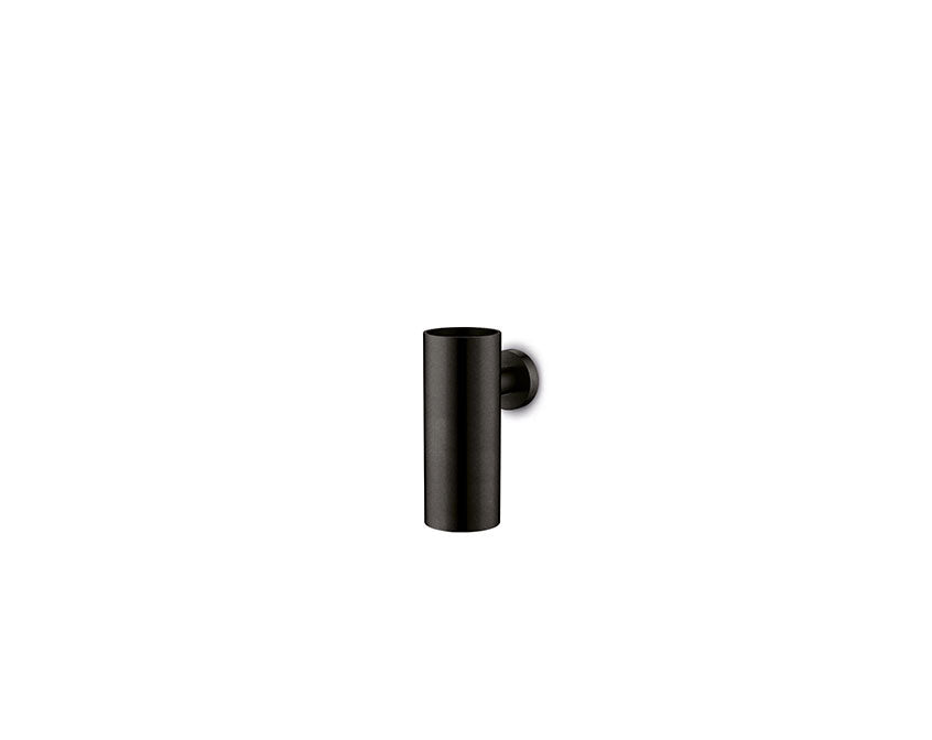JEE-O slimline wandhouder en beker Structuur zwart 801-0133