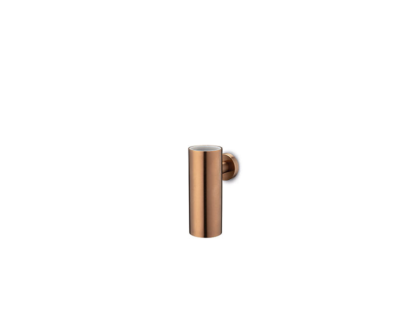 JEE-O slimline wandhouder en beker Brons 801-0134