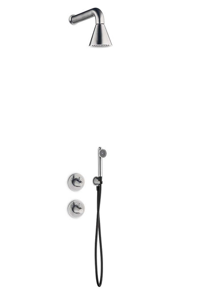 JEE-O cone douche combinatie 02 Geborsteld 900-6420