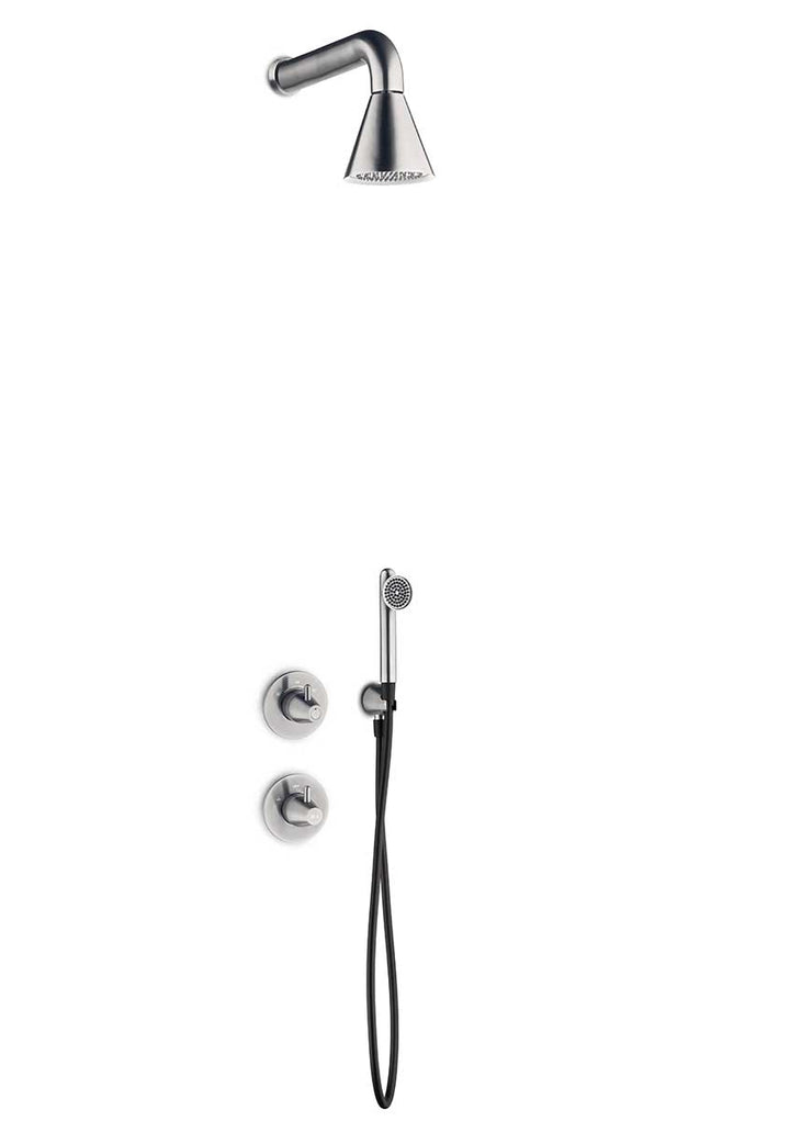 JEE-O cone douche combinatie 02 Geborsteld 900-6420