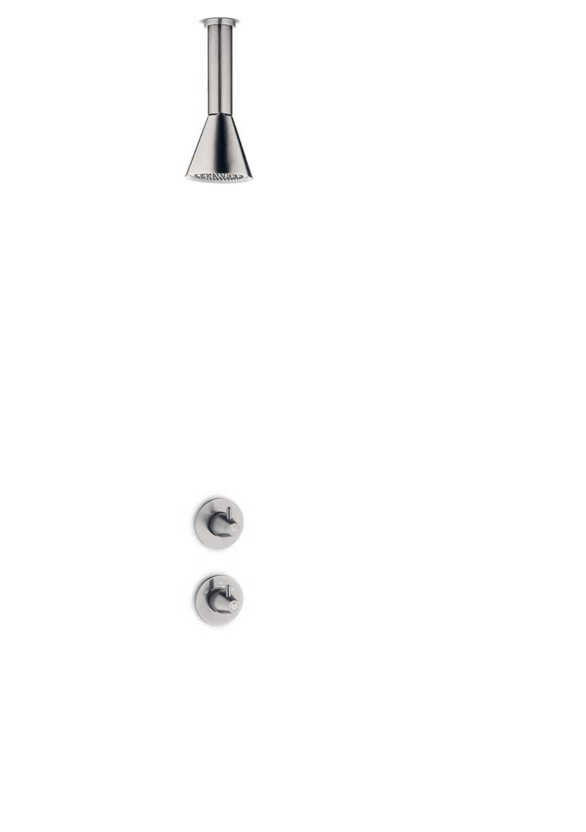 JEE-O cone douche combinatie 03 Geborsteld 900-6430