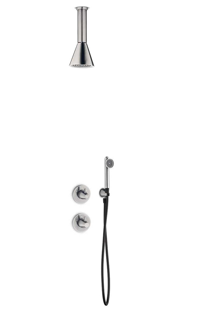 JEE-O cone douche combinatie 04 Geborsteld 900-6440