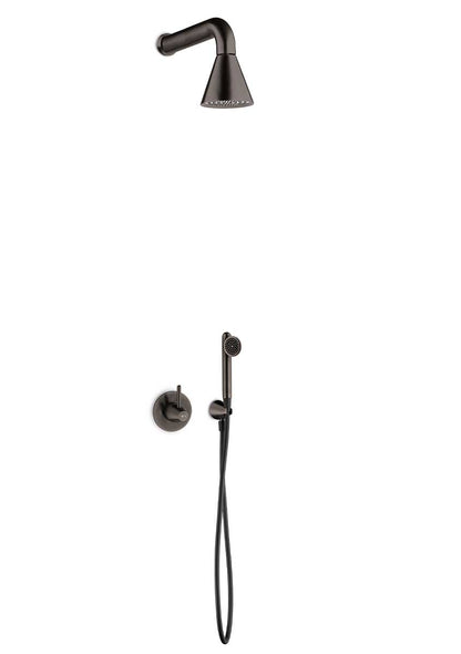 JEE-O cone douche combinatie 05 Gun metal 900-6456