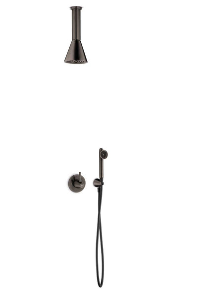 JEE-O cone douche combinatie 06 Gun metal 900-6466
