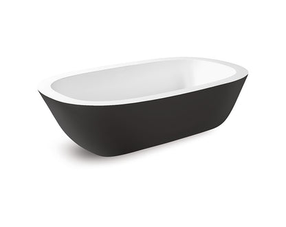 JEE-O acanthus bad Buitenzijde zwart SBM033 - zwart