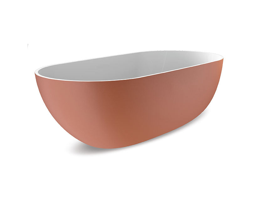 JEE-O dubai bad Buitenzijde terra roze SBM059 - terra roze