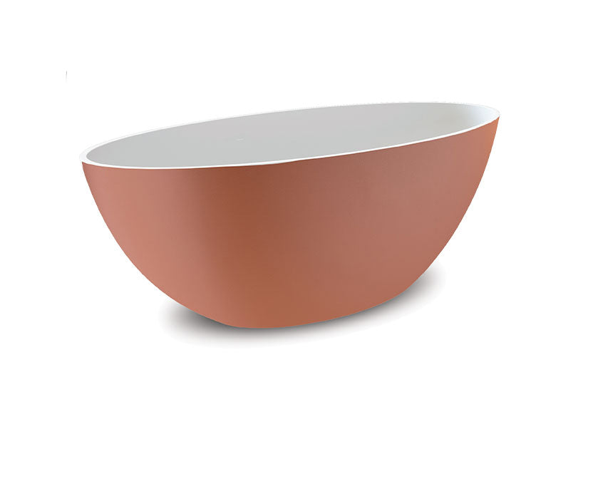 JEE-O london bad Buitenzijde terra roze SBM061 - terra roze