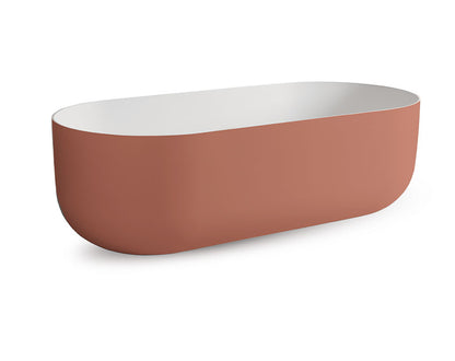 JEE-O flow bad Buitenzijde terra roze SBM069 - terra roze