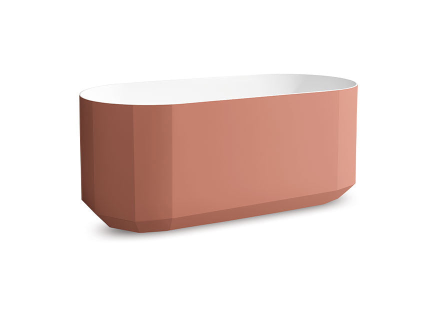 JEE-O bloom bad Buitenzijde terra roze SBM074 - terra roze 