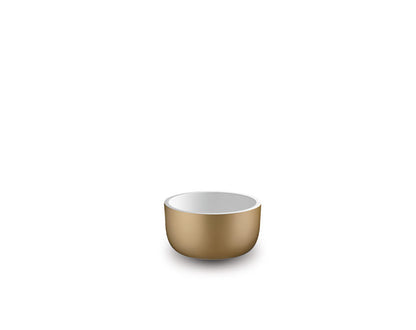 JEE-O flow waskom laag Buitenzijde goud SWMBAS125 - goud
