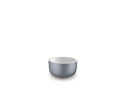 JEE-O flow waskom laag Buitenzijde zilver SWMBAS125 - zilver